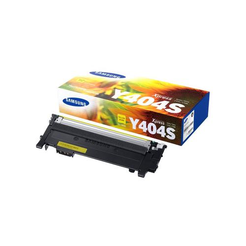 Samsung CLT-Y404S Laser Toner Cartridge Page Life 1000pp Yellow Ref SU444A