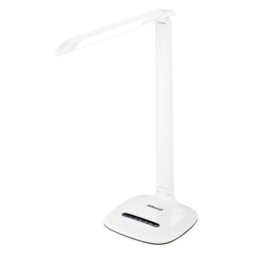 Rexel ActiVita Daylight Strip Desk Lamp 6 Brightness Settings Fully Adjustable Head White Ref 4402013