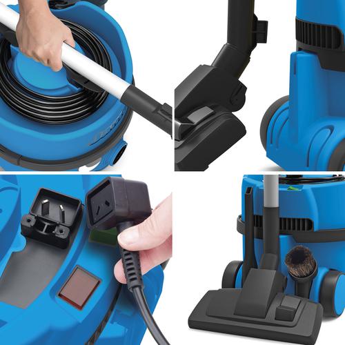 Numatic James Vacuum Cleaner 500-800W 8 Litre 7Kg Blue Ref 909392 4046230 Buy online at Office 5Star or contact us Tel 01594 810081 for assistance