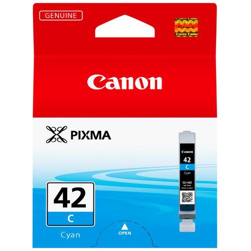 Canon CLI-42 Cyan Ink Cartridge Page Life 600pp 13ml Ref 6385B001 4069369 Buy online at Office 5Star or contact us Tel 01594 810081 for assistance