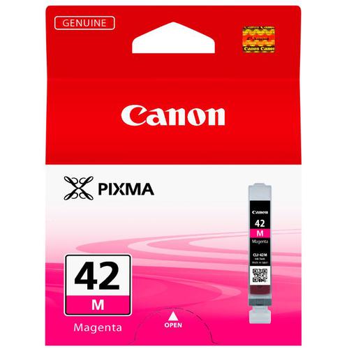 Canon CLI-42M Inkjet Cartridge Page Life 416pp 13ml Magenta Ref 6386B001 4069395 Buy online at Office 5Star or contact us Tel 01594 810081 for assistance