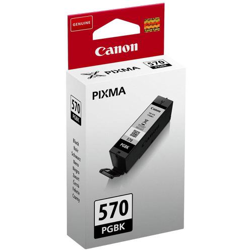 Canon PGI-570PGBK InkJet Cartridge Page Life 300pp 15ml Black Ref 0372C001 4069849 Buy online at Office 5Star or contact us Tel 01594 810081 for assistance
