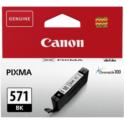 Canon CLI-571 InkJet Cartridge Page Life 398pp 7ml Black Ref 0385C001 Canon