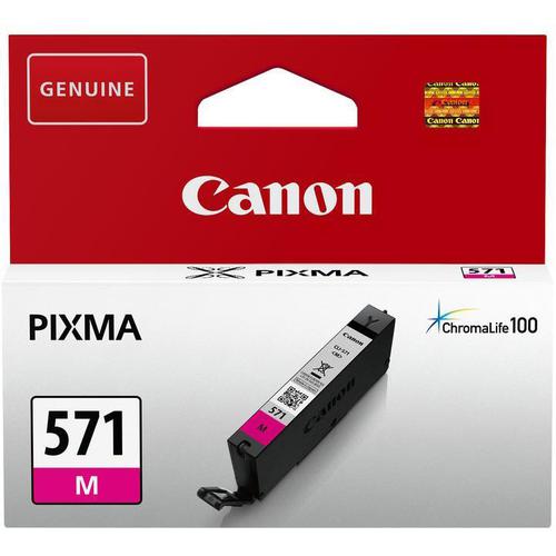Canon CLI-571 InkJet Cartridge Page Life 182pp 7ml Magenta Ref 0387C001 4069444 Buy online at Office 5Star or contact us Tel 01594 810081 for assistance
