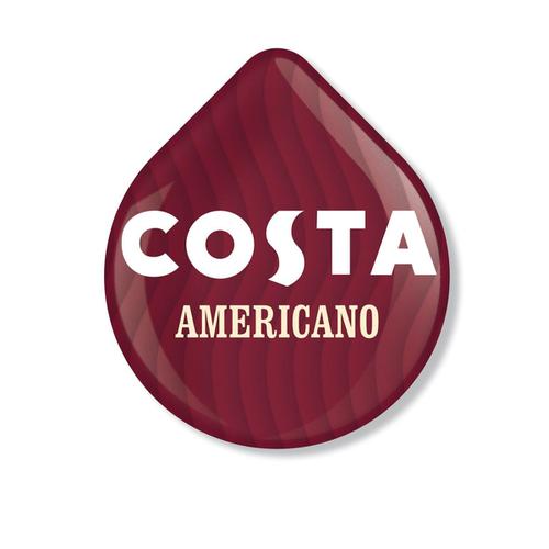 Tassimo Costa Americano Pods 16 Servings Per Pack Ref 4031506 [Pack 5 x 16] JDE