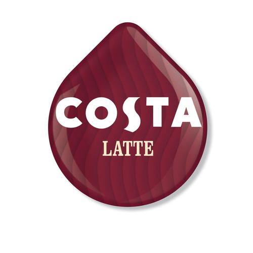 Tassimo Costa Latte Pods 8 Servings Per Pack Ref 4031635 [Pack 5 x 8] JDE