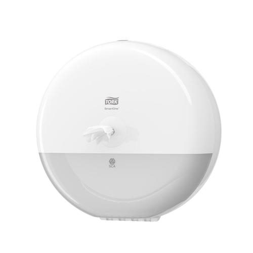 Tork SmartOne Toilet Roll Dispenser 279x167x279mm White Ref 680000