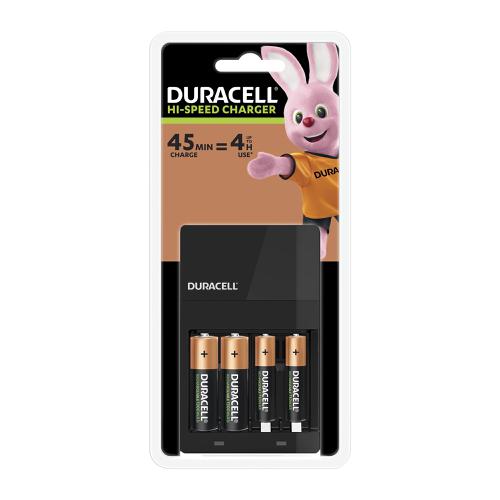 Duracell CEF14 Battery Charger Hi Speed for AA/AAA LED Charge Status Indicator Ref 81528873 Duracell