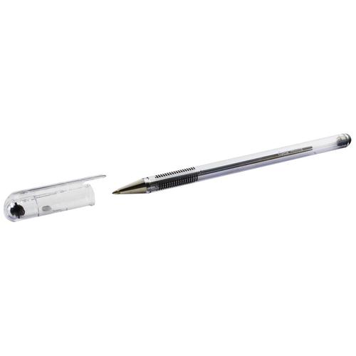 Pentel Superb Ball Pen Medium 1.0mm Tip 0.5mm Line Black Ref BK77M-A [Pack 12]
