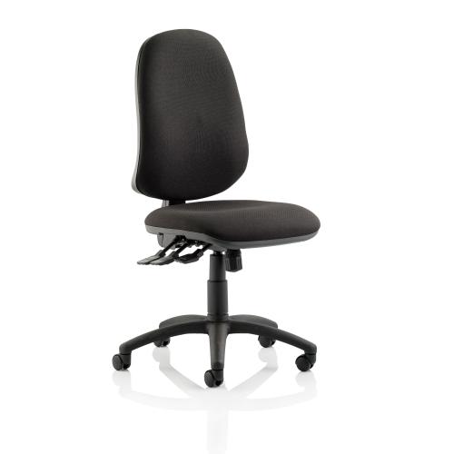 Trexus 3 Lever Maxi Operators Chair Black 530x480x470-580mm Ref OP000039