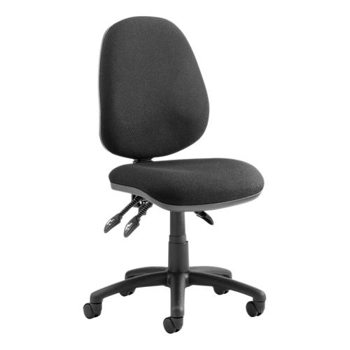 TrexusP 3 Lever High Back Asynchronous Chair Black 500x450x450-570mm Ref OP000082