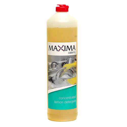 Maxima Concentrated Washing Up Liquid Lemon 1 Litre Ref 1015004