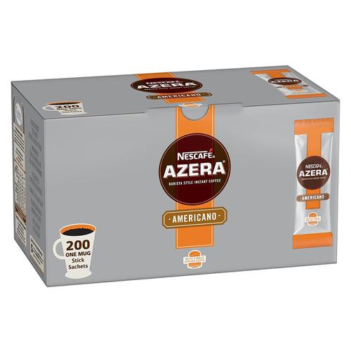 Nescafe Azera Americano Instant Coffee Sachets 2g [Pack 200] Nestle