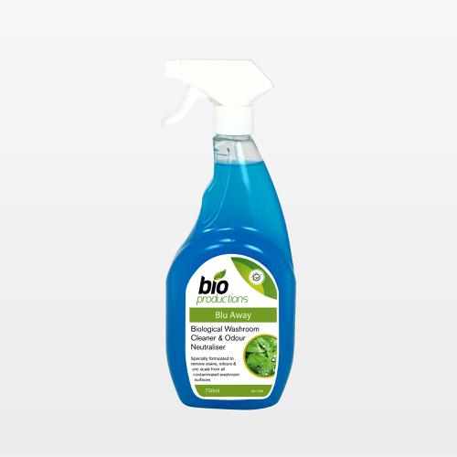 Bio Productions Blu Away Biological Washroom Cleaner 750ml Ref BA750