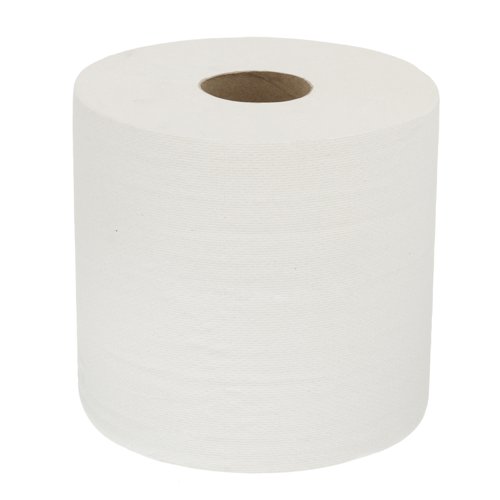 WypAll L10 Centrefeed Hand Towel Roll Single Ply 380x185mm 630 Sheets per Roll White Ref 7490 [Pack 6]