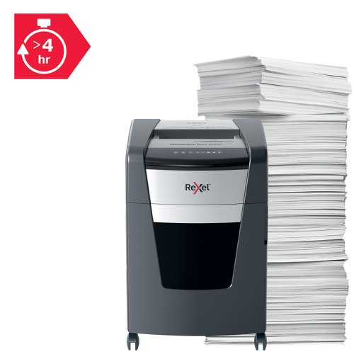 Rexel Momentum Extra XP512+ Micro Cut Paper Shredder, Shreds 12 Sheets, Jam-Free, 45L Bin, 2021512MEU ACCO Brands