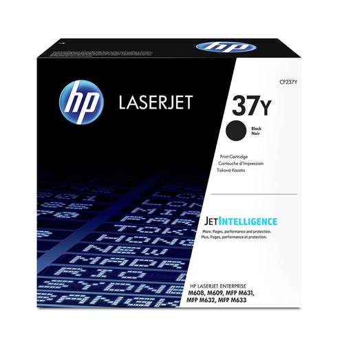 HP 37X Laser Toner Cartridge High Yield Page Life 41000pp Black Ref CF237Y