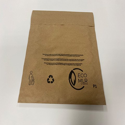 ecoMLR Fsc Padded Paper Pocket Mailing Bag 70gsm P1 206x235mm Recyclable & 90% Recyced [Pack 100]