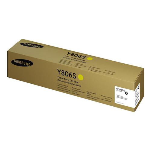 Samsung CLT-Y806S Laser Toner Cartridge Page Life 30000pp Yellow Ref SS728A