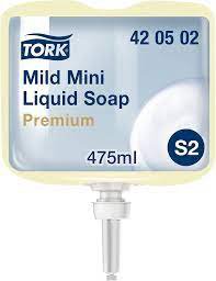 Tork Mild Mini Liquid Soap 475ml [Pack 8]
