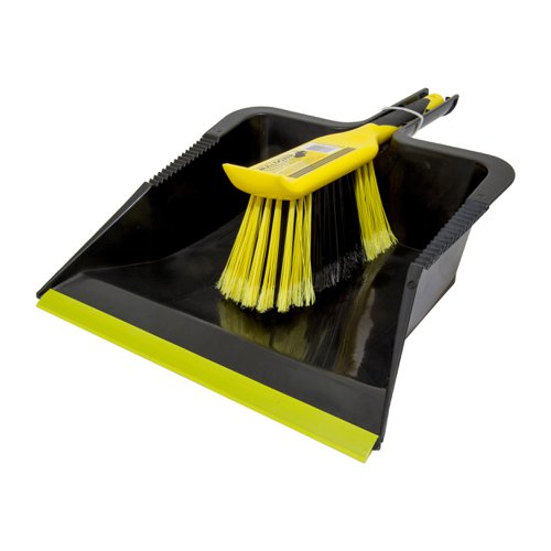 Bentley Bulldozer Dustpan & Brush Set Ref 518014