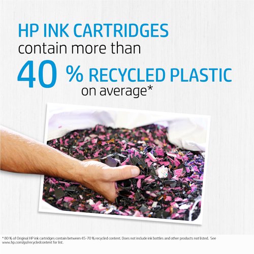 Hewlett Packard 303XL Inkjet Cartridge High Yield Page Life 415pp 10ml Tri-Colour Ref T6N03AE