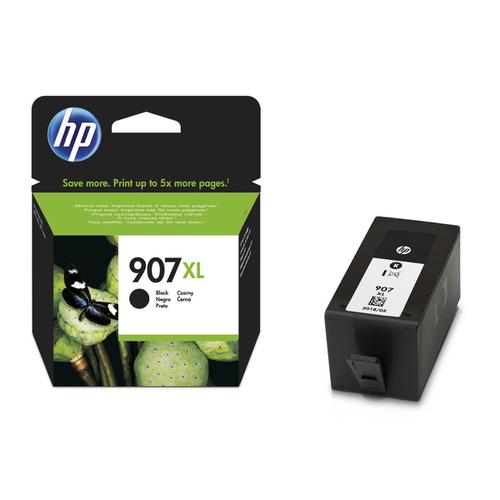 Hewlett Packard [HP] No.907XL Original Ink Cartridge High Yield Page Life 1500pp 37ml Black Ref T6M19AE