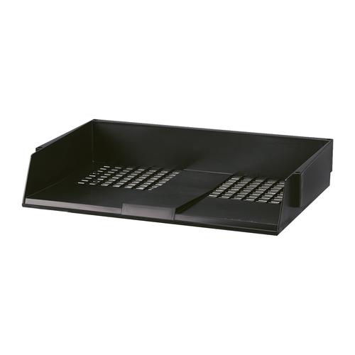 Avery System Filing Tray Wide Entry W367xD254xH63mm Black Ref W44BLK Avery UK