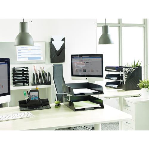 Avery System Filing Tray for Desks Wide Entry Black 144827 Buy online at Office 5Star or contact us Tel 01594 810081 for assistance