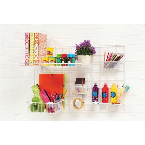 Wall-Store Frame Multifunctional with Hooks and Trays 2 Shelves 600x1000mm Ref SE2022