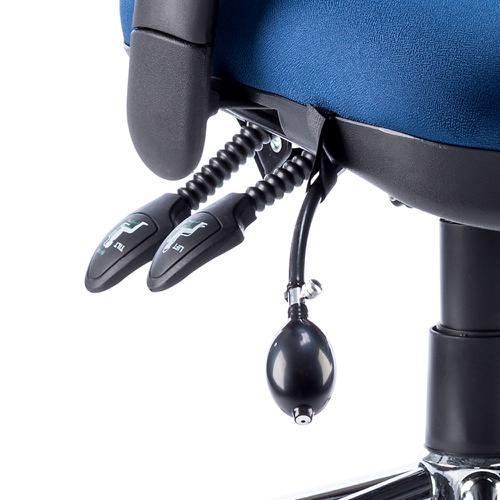 Sonix Support Chiro High Back Chair Blue 510x480-540x500-600mm Ref OP000007