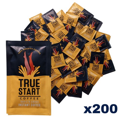 TrueStart Coffee Barista Grade Sticks [Pack of 200]
