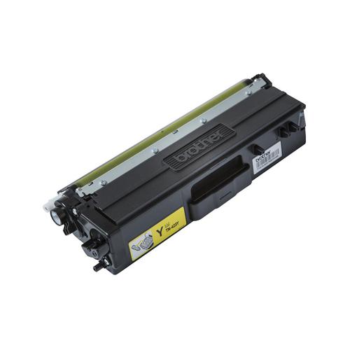 Brother TN423Y Laser Toner Cartridge High Yield Page Life 6000pp Yellow Ref TN423Y Brother