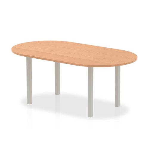 Trexus Boardroom Table 1800x1200x730mm Oak Ref I000791