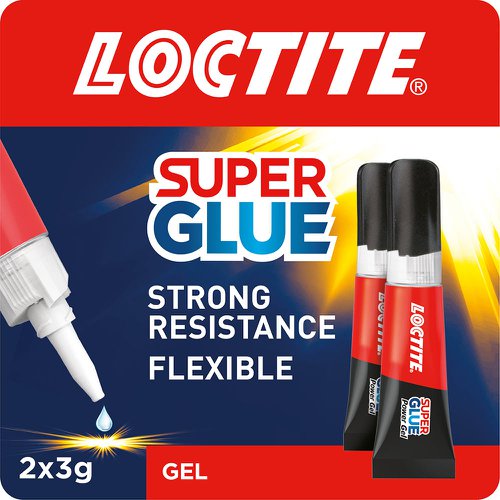 Loctite Super Glue Power Gel Duo (2 x 3g)