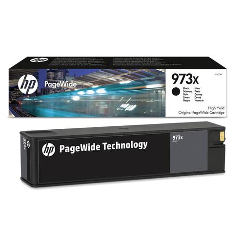 Hewlett Packard [HP] No.973X Inkjet Cartridge Page Wide HY Page Life 10000pp 182.5ml Black Ref L0S07AE
