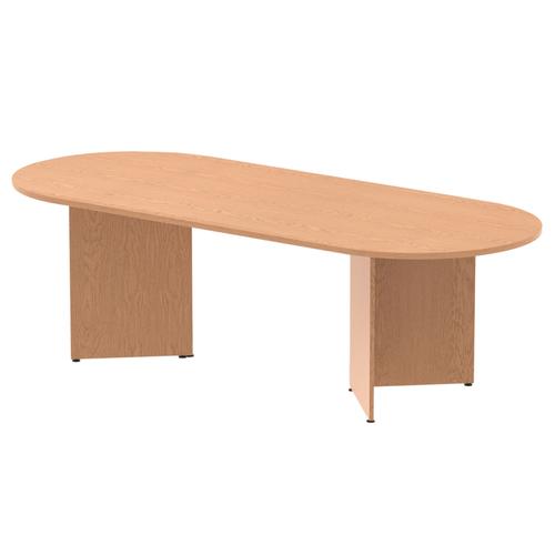 Trexus Boardroom Table 2400x1200x730mm Arrowhead Oak Ref MI002977