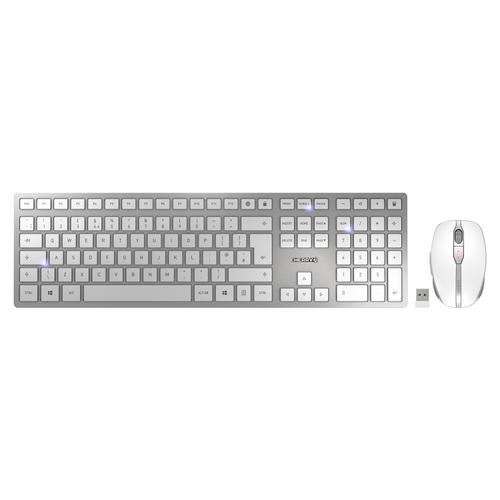 Cherry DW9000 Rechargeable Wireless Slim Keyboard and Mouse Set Ref JD-9000GB-1