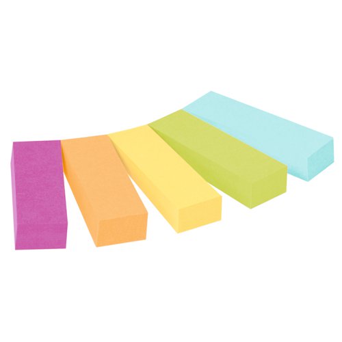 Post-it Index Flags 15 x 50 mm Assorted 50 Pack 5