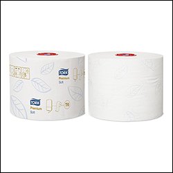 Tork Fsc Soft Mid Size Toilet Roll White [Pack 27]