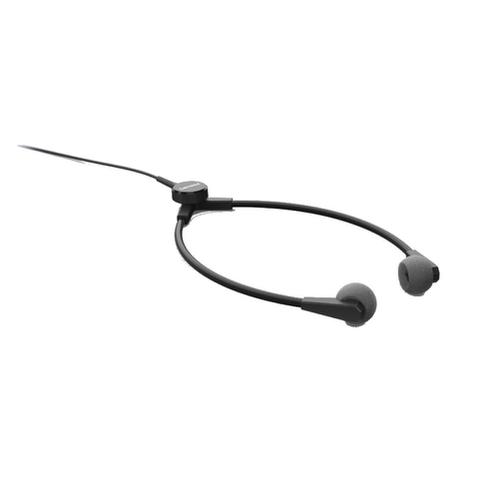 Philips Y-Style Headphones for Transcription Lightweight Durable 3M Cable Charcoal Ref ACC0233