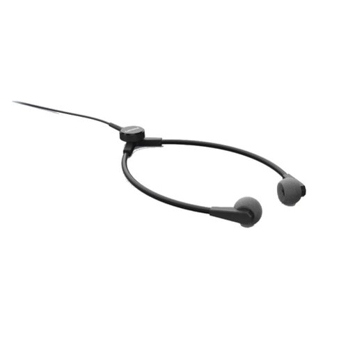 Philips Y-Style Headphones for Transcription Lightweight Durable 3M Cable Charcoal Ref ACC0233