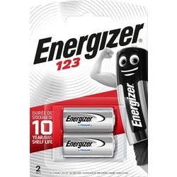 Energizer Batteries Photo 123 CR17345 3V Lithium Pack of 2