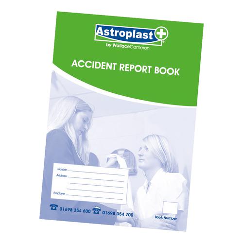 Astroplast Accident Report Book A5 Ref 5401009