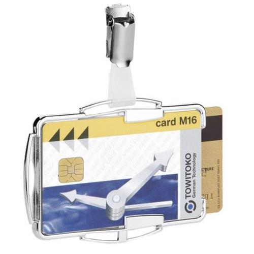 Durable Security Card Holder RFID for Two Cards Silver Ref 890223 [Pack 10] 149979 Buy online at Office 5Star or contact us Tel 01594 810081 for assistance