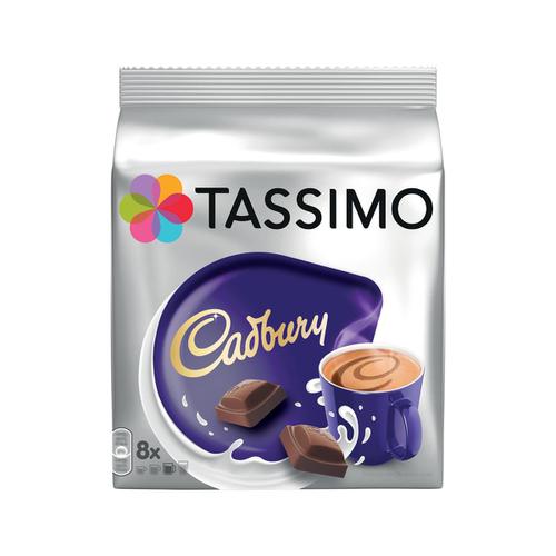 Tassimo Cadbury Hot Chocolate Pods 8 Servings Per Pack Ref 4031638 [Pack 5 x 8]
