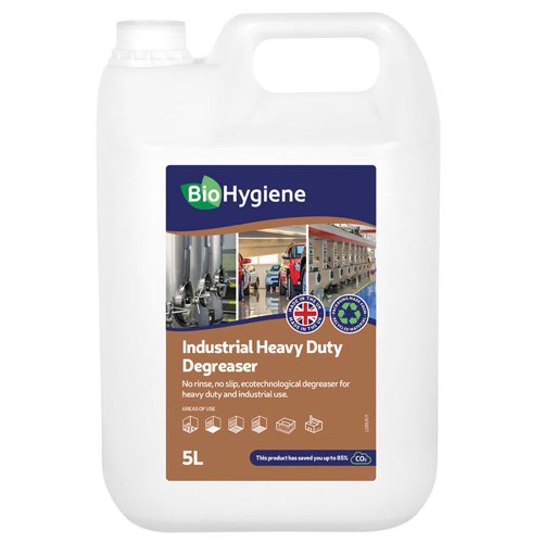 BioHygiene Industrial Heavy Duty Degreaser 5 Litre (Each)