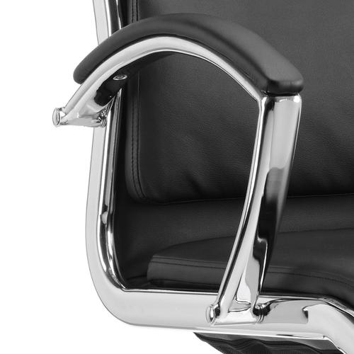 Adroit Classic Executive Chair With Arms Medium Back Black Ref EX000010