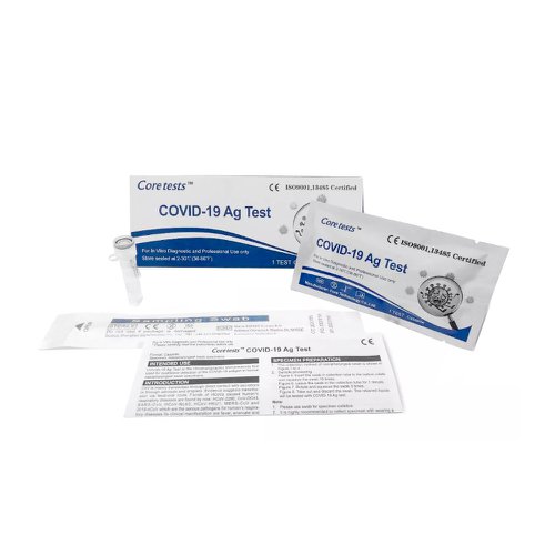 Core Antigen Coronavirus Lateral Flow 10-15 Minute Rapid Test Kit Each