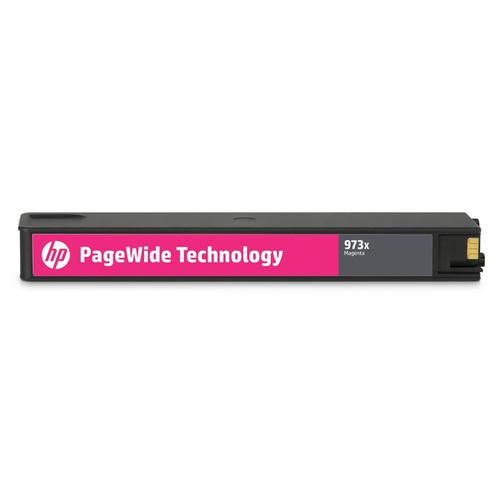 Hewlett Packard [HP] No.973X Inkjet Cart Page Wide HY Page Life 7000pp 82ml Magenta Ref F6T82AE